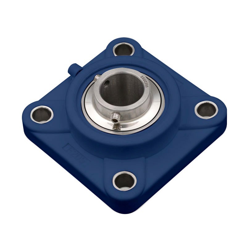 SOPORTE TERMOPLASTICO TL UCF 206 AZUL + ROD INOX