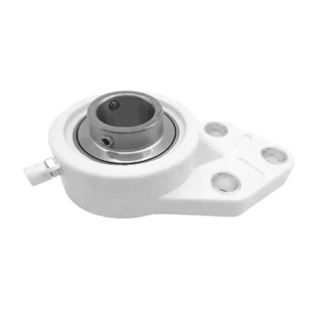 SOPORTE TERMOPLASTICO TL UCFB 204 BLANCO + ROD INOX