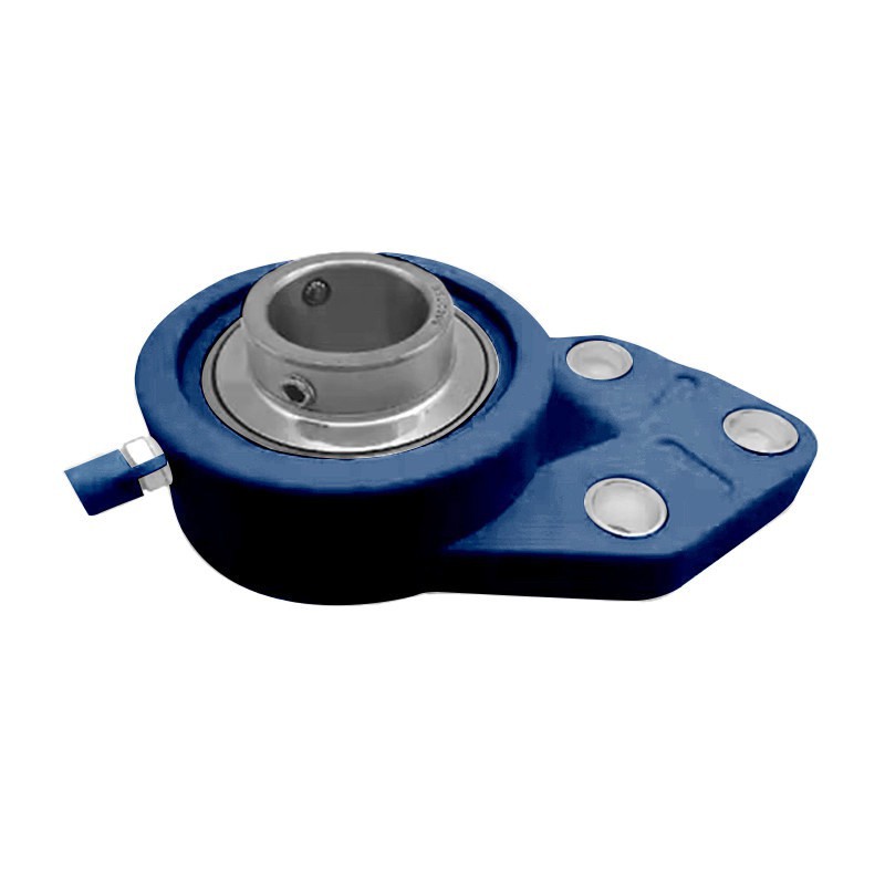 SOPORTE TERMOPLASTICO TL UCFB 205 AZUL + ROD INOX