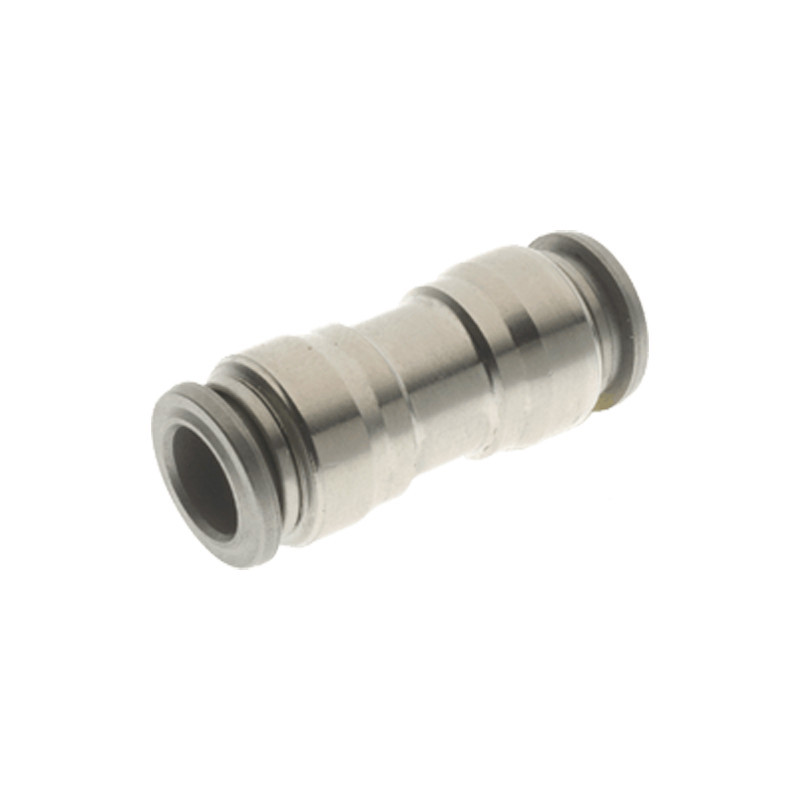 RACOR NEUMATICO AIGNEP 6000 INOX 316L RECTO INTERMEDIO 8