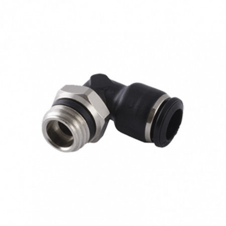 RACOR NEUMATICO CODO ORIENTABLE MACHO CONICO 14 X 1/2 M