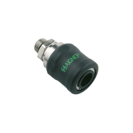 ENCHUFE SEGURIDAD MACHO B12 PORTAGOMA 3/8
