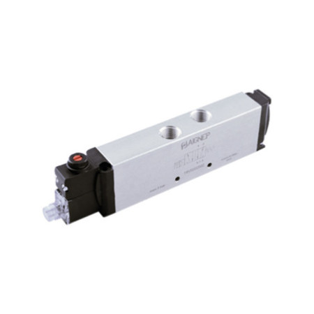 VALVULA ELECTRONEUMATICA AIGNEP 5/2 VIAS 1/8  BIESTABLE