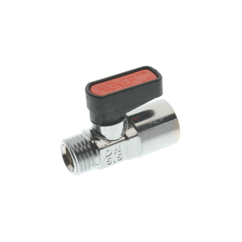 VALVULA BOLA MINI NEUMATICA 3/8 MH AIGNEP