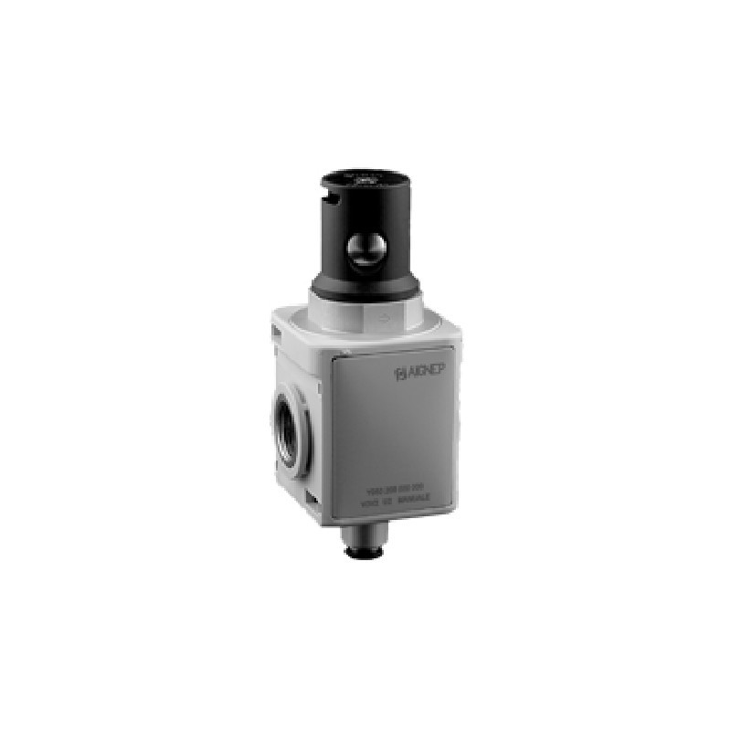 VALVULA AIGNEP CORTE MANUAL V3V 2 1/2 M 18 BAR NC