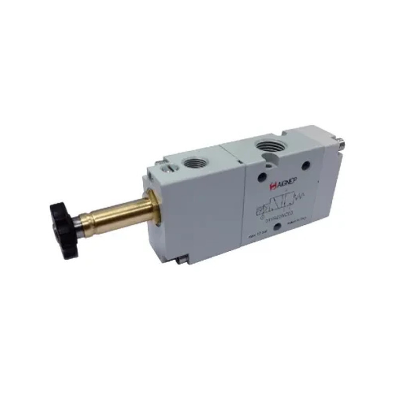 ELECTROVALVULA AIGNEP 5/2  1/4 MONO RETORNO NEUMATICO