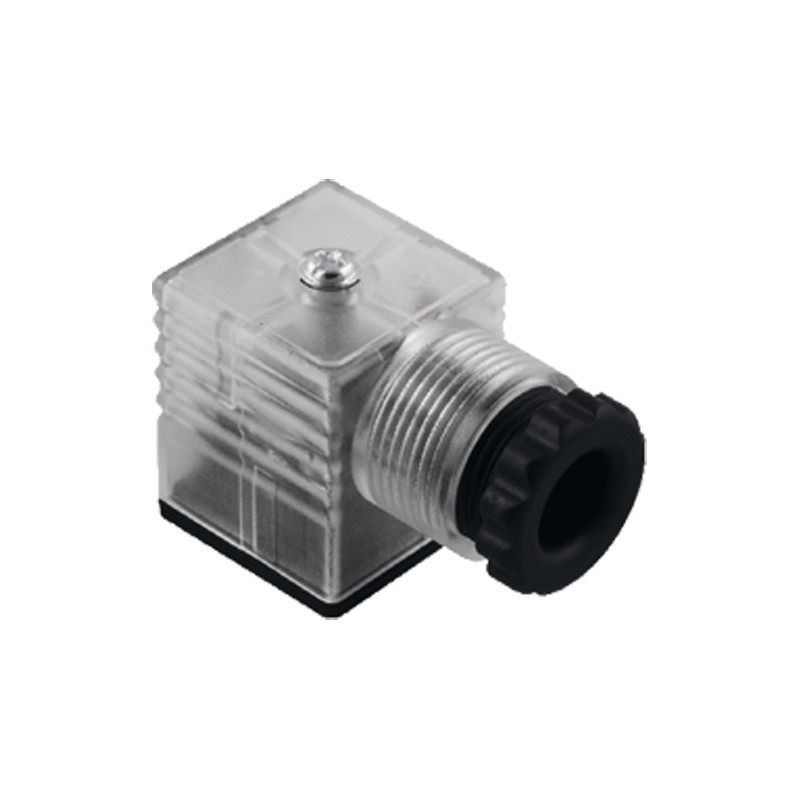 CONECTOR TRANSPARENTE LED+VDR 0-24V TAMAÑO 30-36