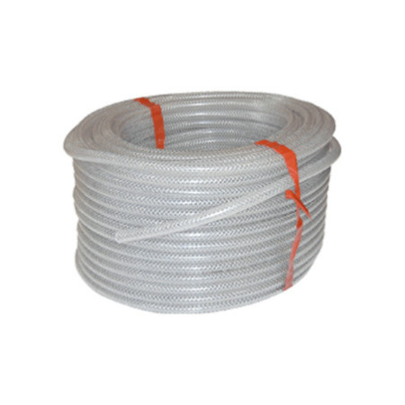 TUBERIA PVC TRENZADA TRANSPARENTE 10 X 16