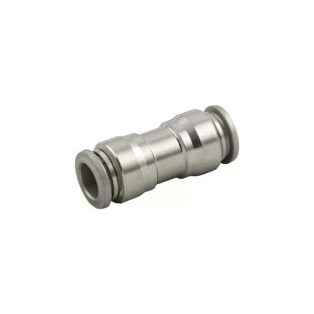 RACOR NEUMATICO AIGNEP 6000 INOX 316L RECTO INTERMEDIO 6
