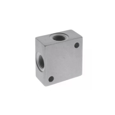 RACOR A CRUZ NEUMATICO 1/4 ALUMINIO AIGNEP