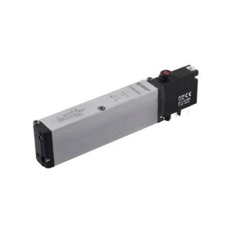 VALVULA AIGNEP MONOESTABLE 5/3 VIAS 16V C/RETORNO POR MUELLE MECANICO O.C ACC.ELECTRONEUMATICO 705 NI/MIN