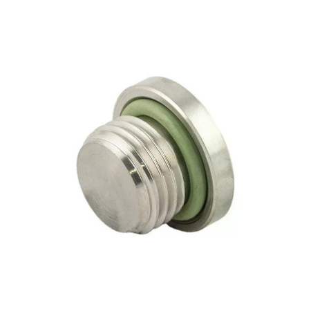 TAPON CILINDRO CON TÓRICA FKM INOX AIGNEP MACHO M5